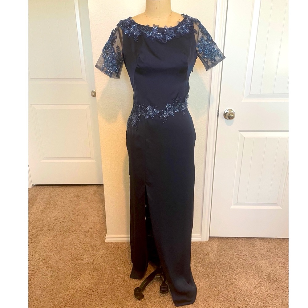 Custom Blue, one of a kind Dress.